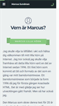 Mobile Screenshot of marcussundman.se